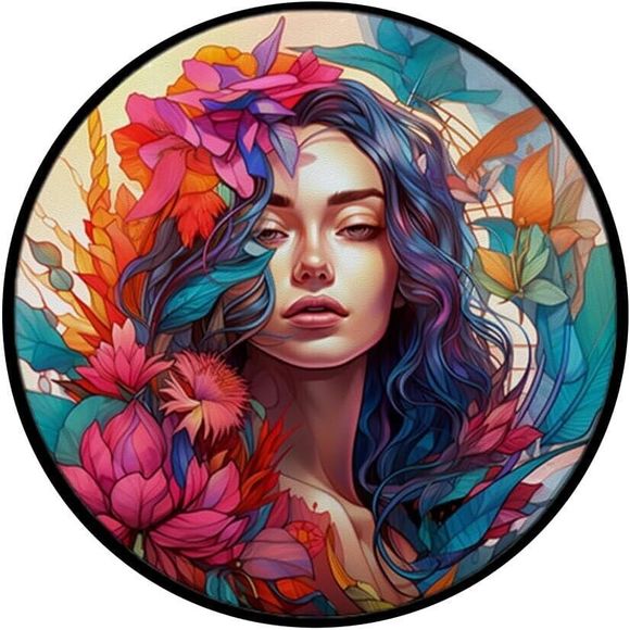 PopSockets Floral Girl Women Cell Phone Pop Sockets for Phone Swappable PopGrip - Picture 6 of 8
